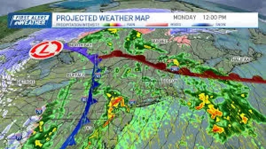 Boston Weather and the Monday-night storm: a tense wait under heavy rain and damaging winds