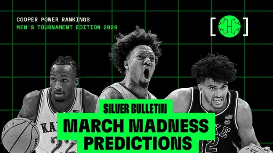 Predictions for 2026 March Madness Tournament