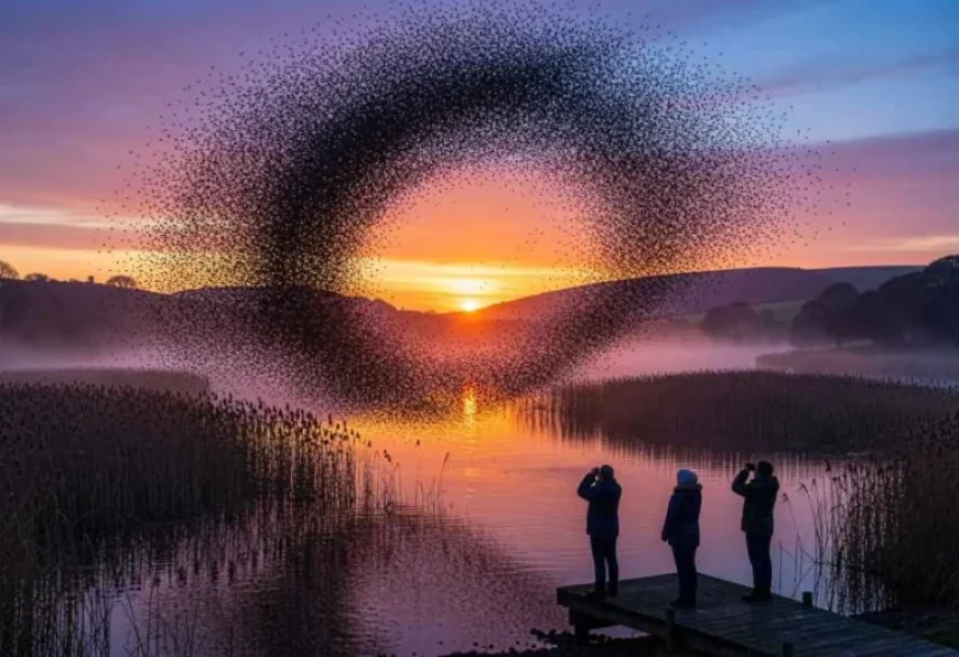 The Ultimate Guide to Lough Ennell: Witnessing Ireland’s Most Spectacular Starling Murmurations