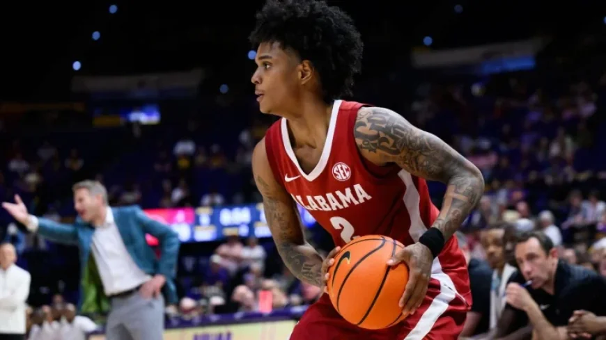 Alabama basketball star Aden Holloway arrested on drug charge and removed from campus days before NCAA Tournament