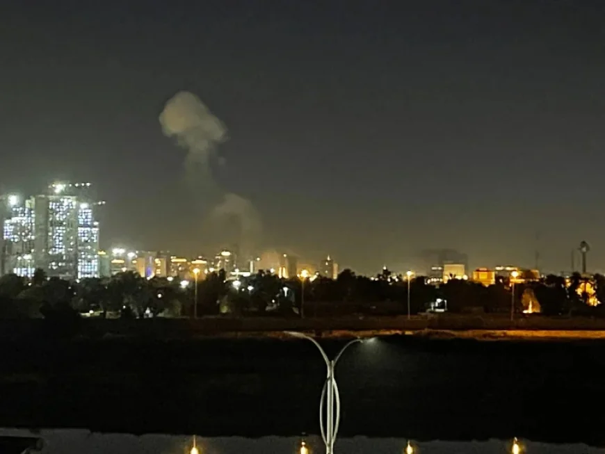 Interceptions Light Up Baghdad Night Sky as Drone Strikes Hit Green Zone