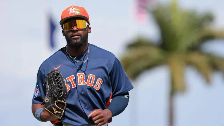 Jose Altuve absent from spring spotlight as Taylor Trammell breakout forces Astros to rethink Opening Day plans