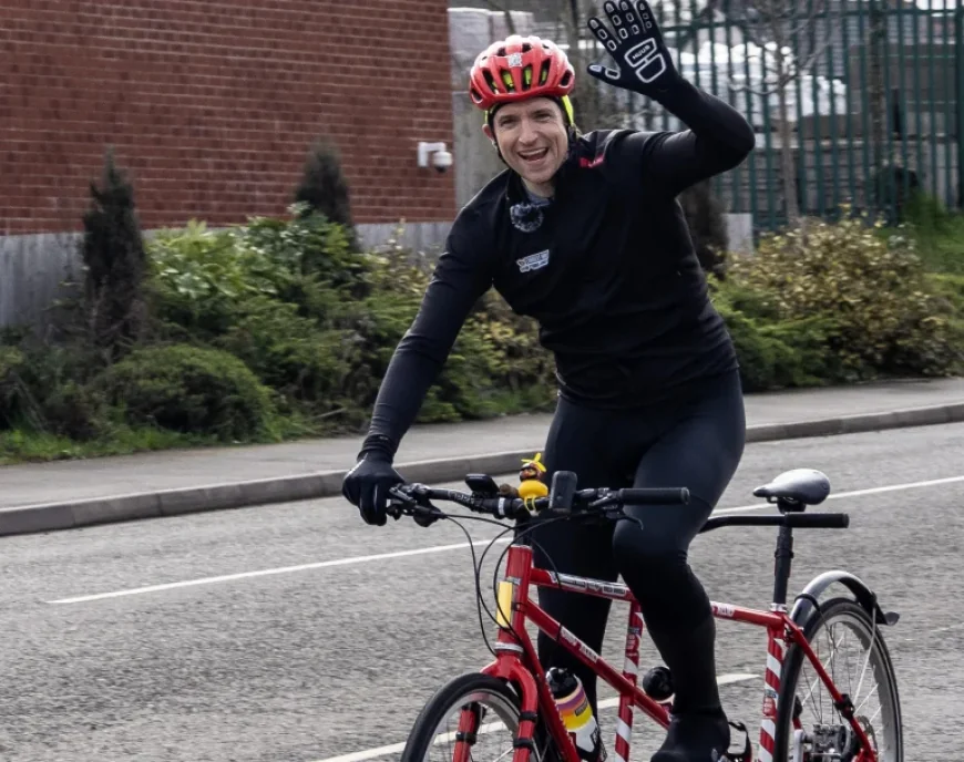 Greg James Dad: 6 Reveals from an Unlikely Tandem Red Nose Day Ride