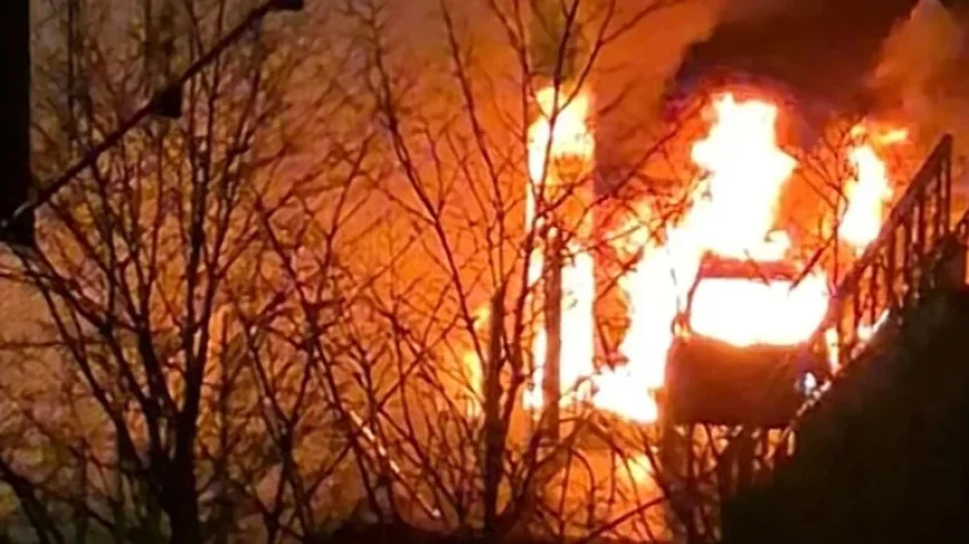 Livingston Blaze Wakes Families: Dramatic Car Fire Erupts Outside West Lothian Shopping Centre