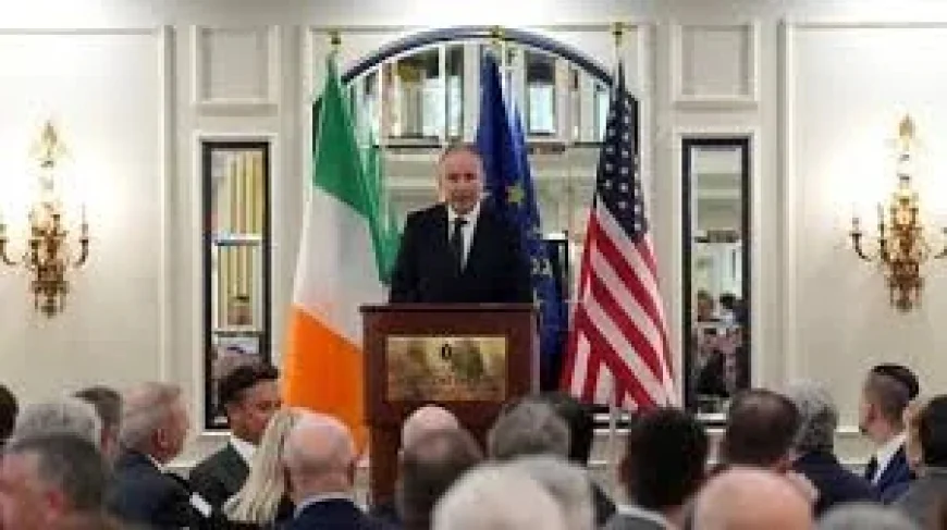 Micheál Martin prepares for White House meeting as St Patrick’s Day events unfold