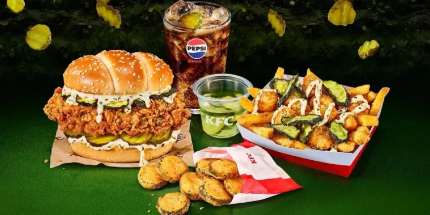 Kfc Pickle Menu launches with Pickle Pepsi Max and frickles across UK