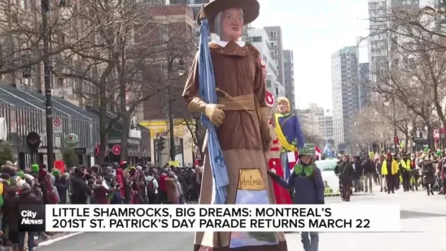 St Patrick 2026: Montreal’s 201st Parade Returns — Historic, Massive and Overlooked