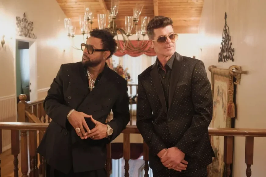 Robin Thicke joins Shaggy’s ‘Looking Lovely’ as ‘Lottery’ release nears May 15