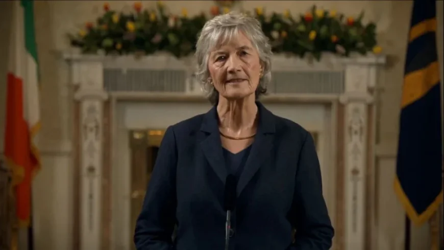 Catherine Connolly warns against ‘normalisation of war’ — a president framing law and conscience beyond diplomatic remit