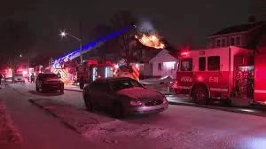 Explosion In Cleveland: Firefighter Injured, Family Displaced After Early-Morning Kamm’s Corners House Fire