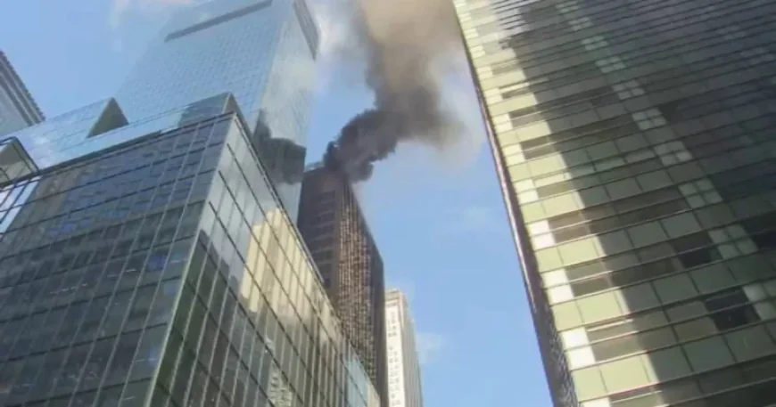 Midtown Fire raises parade-day safety questions as smoke pours from a high-rise roof