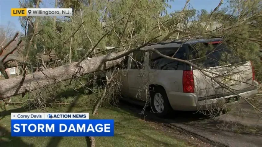 Windy Overnight Storms Crush Vehicles, Leave Thousands in the Dark — Cleanup Begins