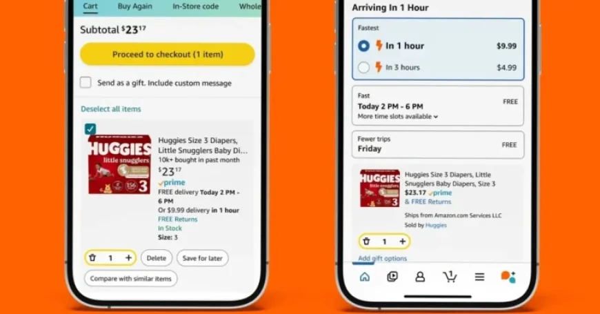 Amazon Unveils ‘GetItFast’ Page for 1-Hour Delivery Items