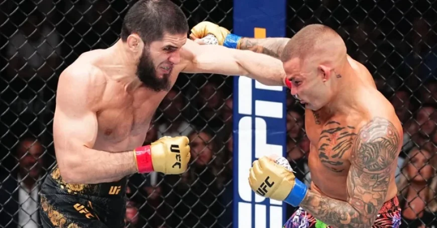 Dustin Poirier Accuses Islam Makhachev of Weight Disparity; Makhachev Replies