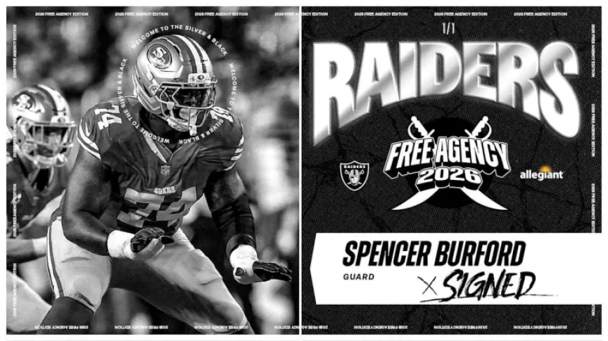 Spencer Burford signs with Raiders after Chargers visit in free agency