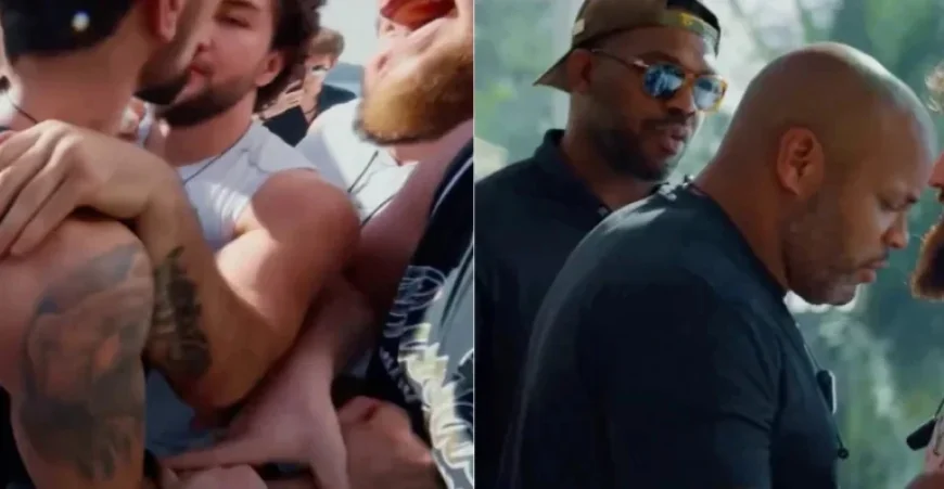 Jon Jones Disarms Knife-Wielding Fighter on Russian Reality Show