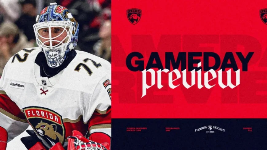 Panthers Vs Canucks: Bobrovsky to Make 800th Start as Panthers Visit Vancouver