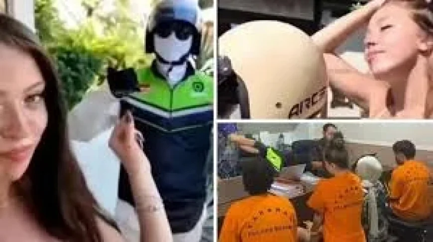 Melisa Mireille Jeanine Arrested in Bali After Alleged Fake Deliveryman Adult Film Video Goes Viral