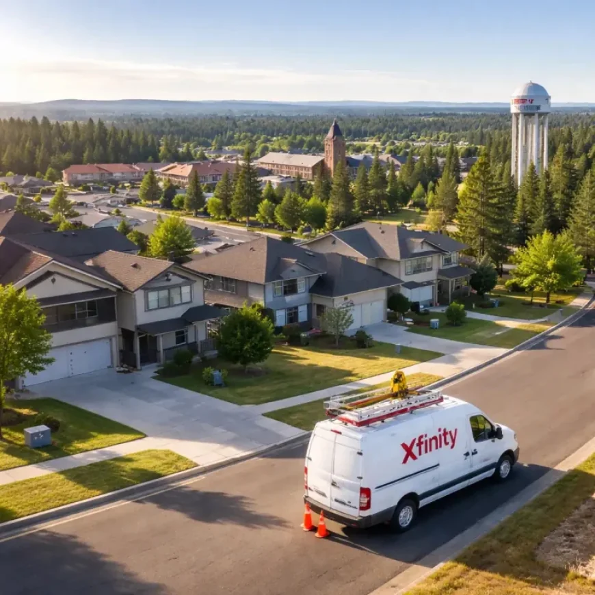 Comcast Xfinity Internet as Cheney’s Fiber Build-Out Accelerates Through 2026