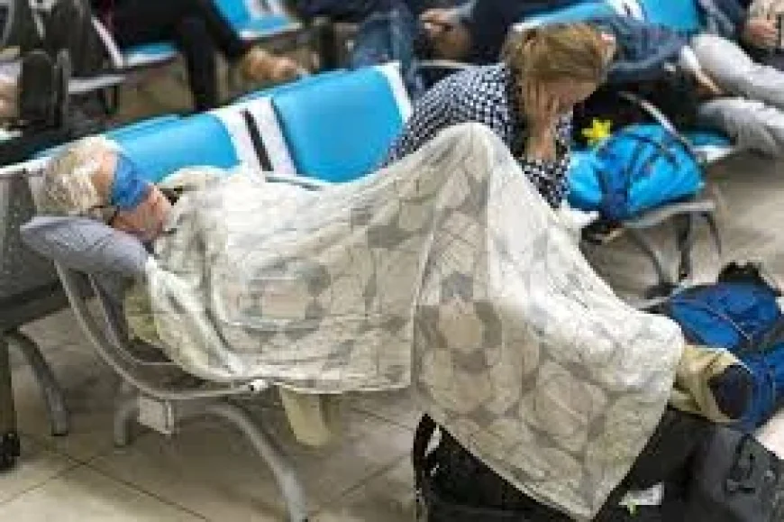 Jfk Airport, where canceled flights turn travelers into overnight survivors