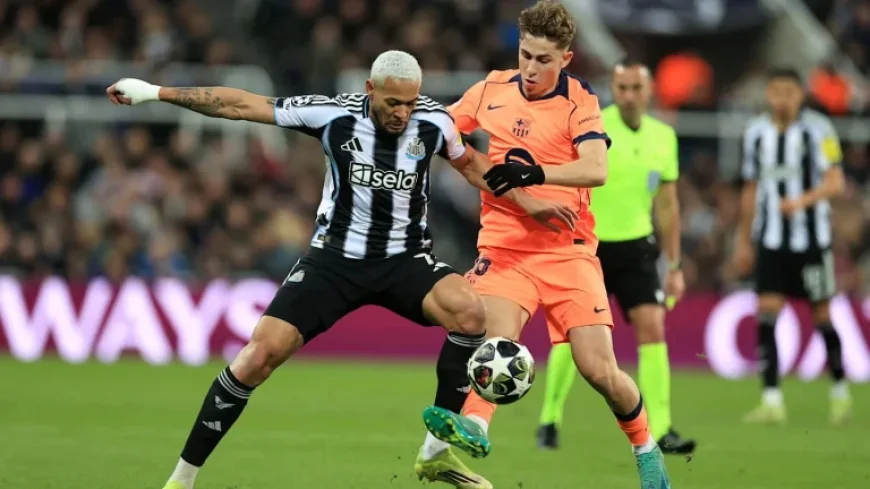 Barcelona vs Newcastle LIVE: Barcelona chase Champions League quarterfinal spot tonight