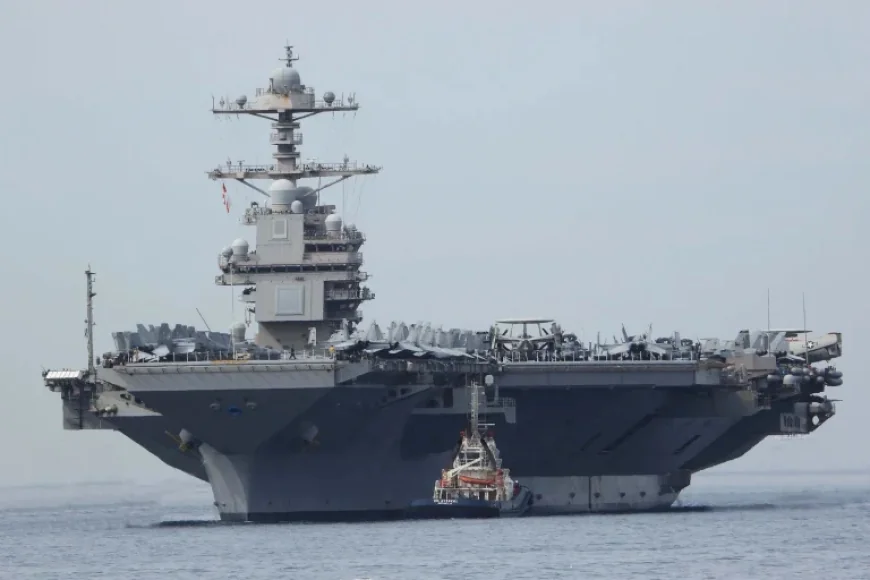 Porte Avions Américain Gerald Ford: How a Laundry-Area Fire Exposed Strain Aboard a Supercarrier
