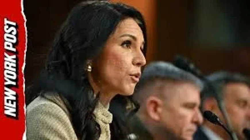 Tulsi Gabbard Reveals Intelligence Gap as DNI Opening Statement Contradicts Earlier Warnings