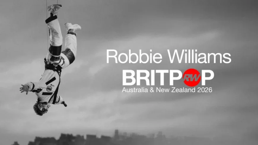Frontier Touring announces Robbie Williams BRITPOP World Tour and the race for tickets that could make or break fans’ plans