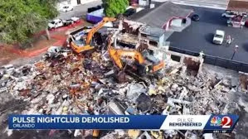 Pulse Nightclub demolition begins as Orlando moves toward a permanent memorial