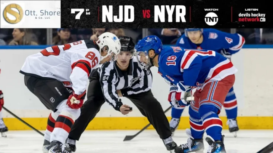 Devils Vs Rangers at MSG: Road Trip Opens With a Rivalry Rematch at 7 p.m. ET