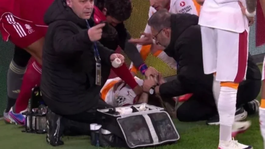 Noa Lang Screams in Agony at Anfield as Advertising Board Causes Serious Injury