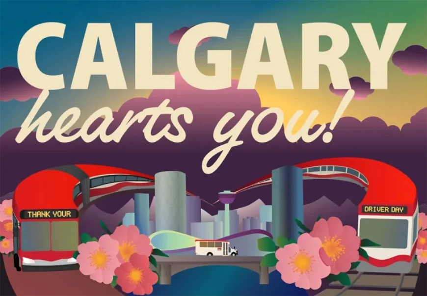 Calgary Transit: Calgarians invited to spread the love on Thank Your Driver Day