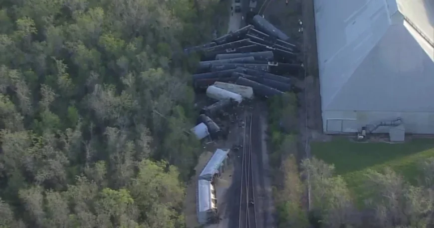 Texas Train Derailment: 23 Cars Off the Tracks Near Richmond, With One Key Crossing Still Closed