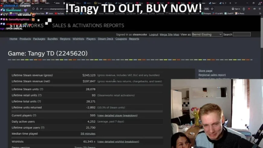 Cakez Indie Dev Breaks Down as Tangy TD Nets Nearly $250,000 on Steam