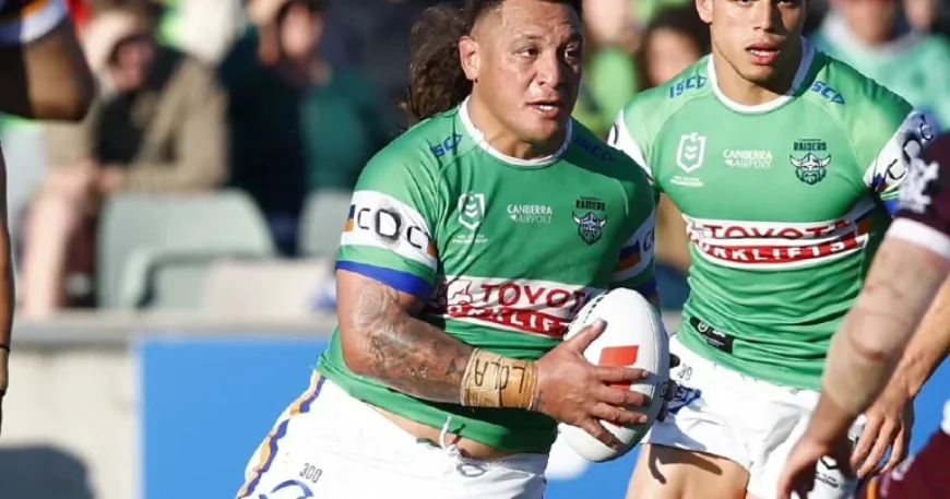 Does the countdown to Papalii’s Raiders farewell start tonight? Josh Papalii hints 2026 is likely final season