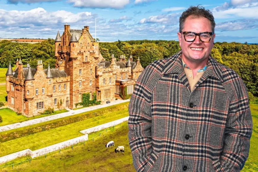 Alan Carr gets baron title after buying Scottish castle — 160-acre estate to host animal sanctuary