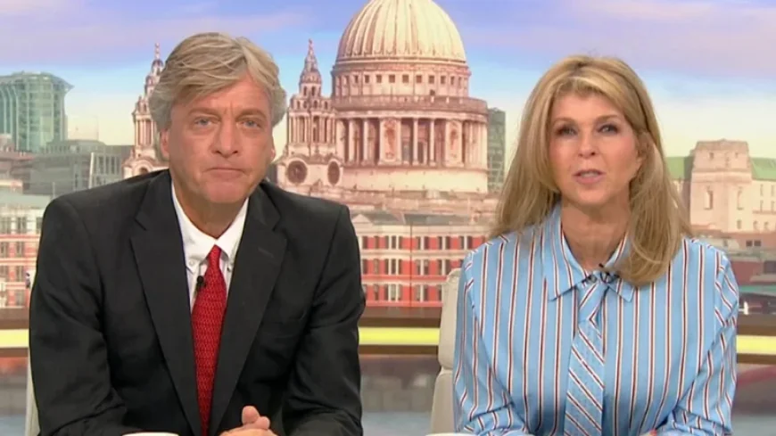 Richard Madeley returns to studio after weeks away