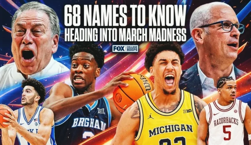 Wisconsin Basketball Score as March Madness spotlights the 68 names to know