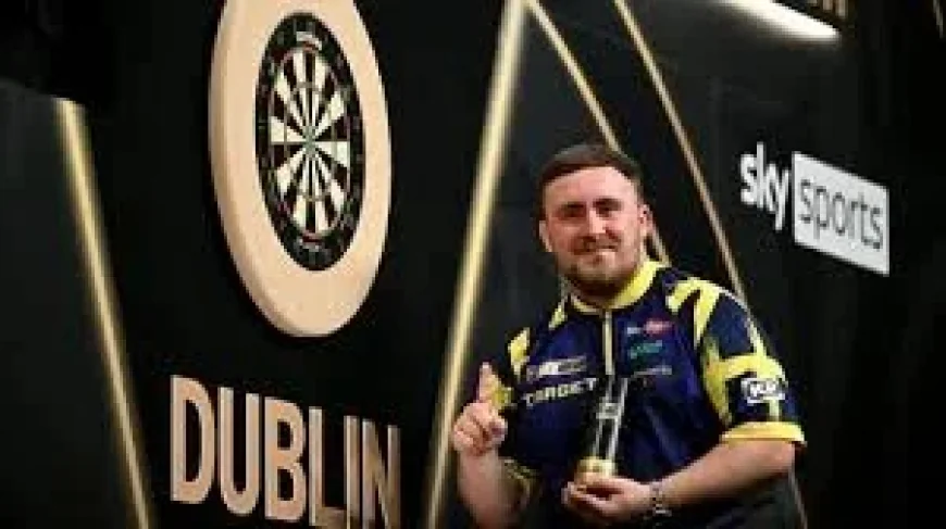 Relive all the action as Luke Littler comes back from 5-0 down to win Premier League Darts in Dublin