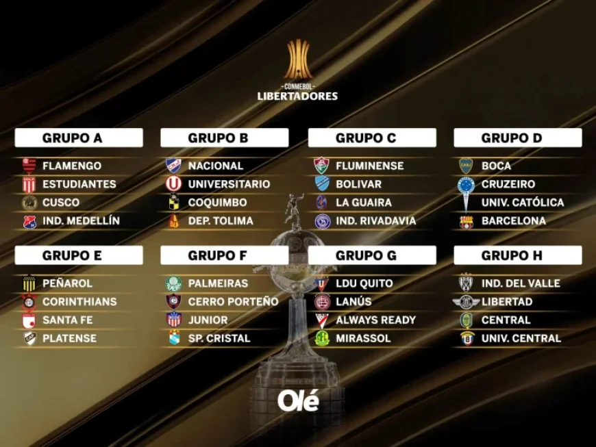 Copa Libertadores draw brings Boca face-to-face with familiar names—and new miles to cross