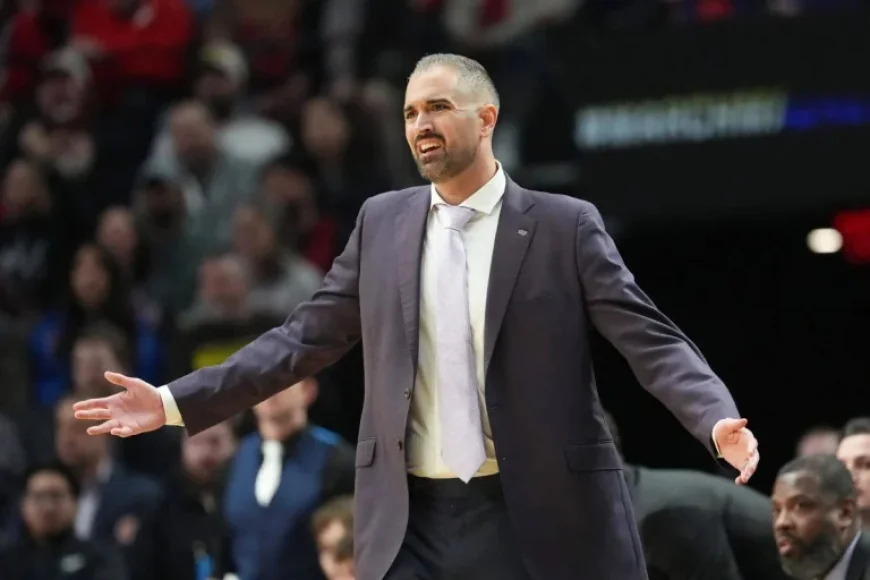 High Point Coach Flynn Clayman Celebrates Upset Victory Over Wisconsin