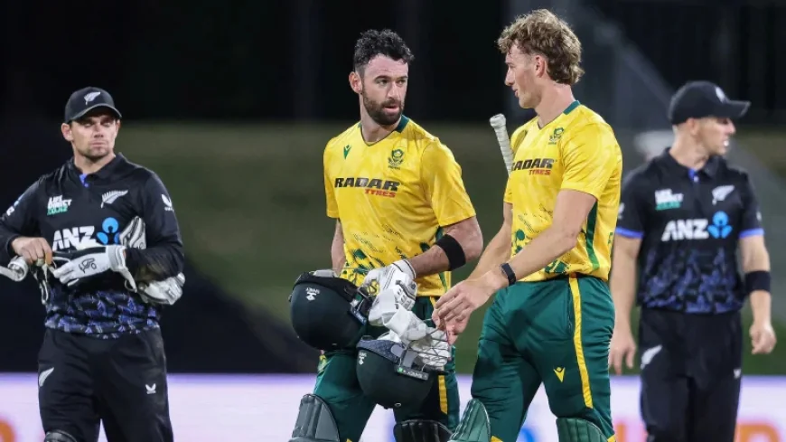 Nz Vs Sa: Two Contrasting Tests of Adaptation and Opportunity in a Five‑Match T20 Series