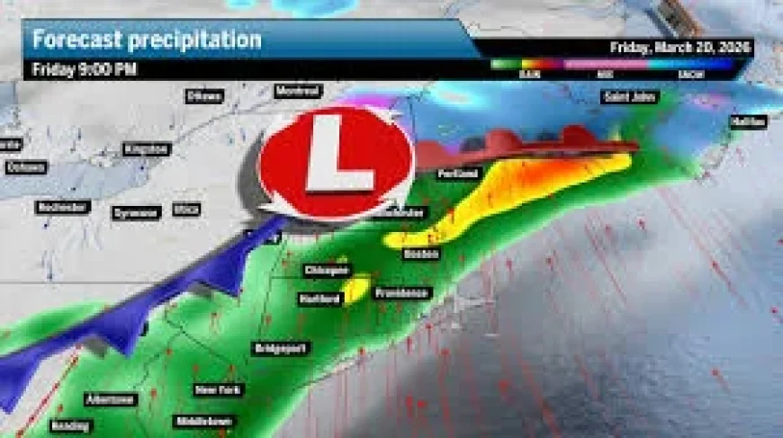 Spring Arrival Triggers 5th Straight Rainy Weekend — Warming Mornings, Soggy Evenings Revealed