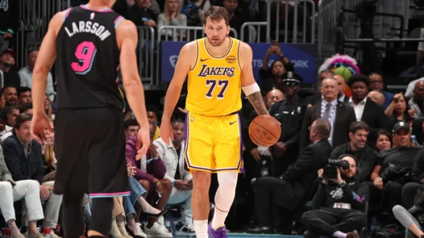 Heat Vs Lakers: Doncic’s 60 Caps a 100-Point Road Back-to-Back and Raises Hard Questions