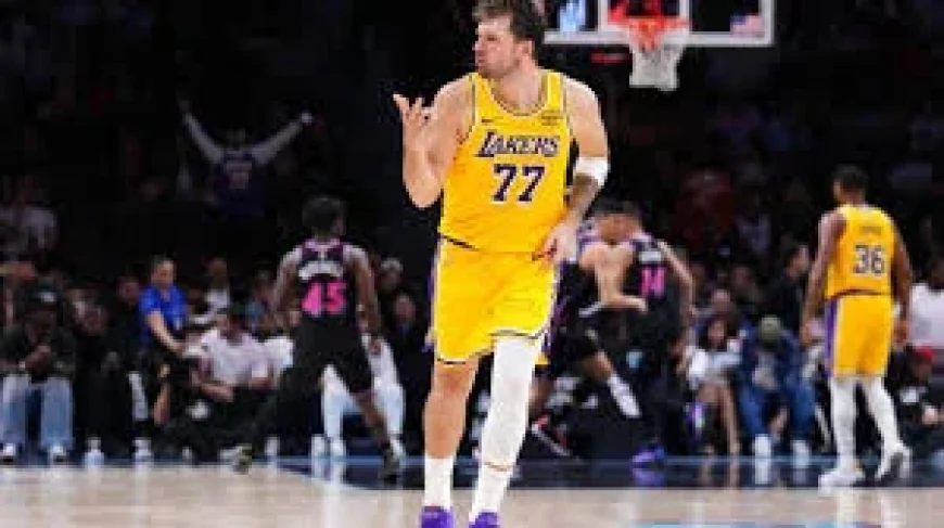 Lakers Night of Records: Doncic’s 60 and LeBron’s Milestone Power a 134-126 Thriller