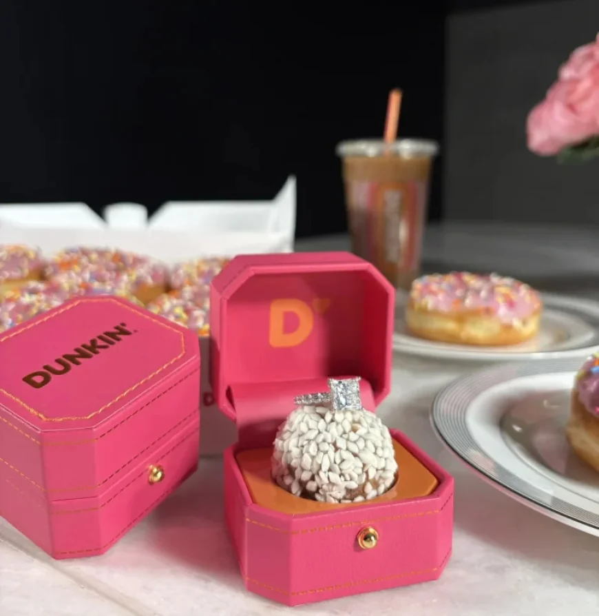Dunkin Ring Box giveaway hits stores March 20 as National Proposal Day plans ramp up