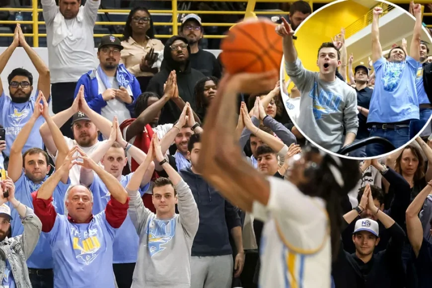 Long Island University Basketball and the two outsiders who turned empty seats into ‘Fins Up’