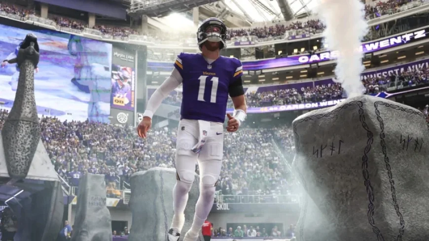 Carson Wentz’s Comeback Reshapes Vikings’ Quarterback Depth Chart