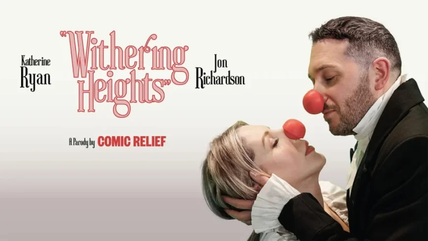 Katherine Ryan and Jon Richardson channel Cathy and Heathcliff in Withering Heights sketch for Comic Relief