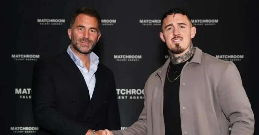 Eddie Hearn Slams Tom Aspinall’s UFC Contract as Disgraceful